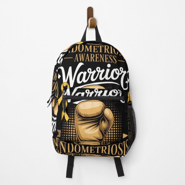 Item preview, Endometriosis Awareness Yellow Ribbon Boxing Gloves Warrior designed and sold by comptorasunfia.