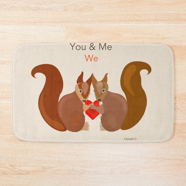 Item preview, Valentine's Day Squirrels designed and sold by Carmelagaminde.