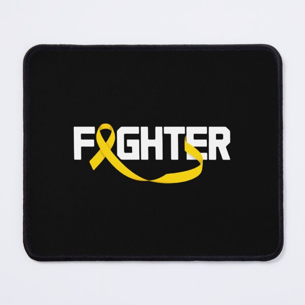 Item preview, Endometriosis Awareness Yellow Ribbon Endo Fighter designed and sold by comptorasunfia.