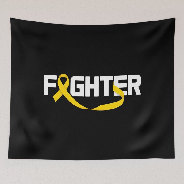 Item preview, Endometriosis Awareness Yellow Ribbon Endo Fighter designed and sold by comptorasunfia.