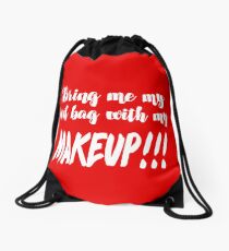 Anfisa Zitate 90 Tage Verlobter Tribute Art - rote Make-up Tasche Turnbeutel