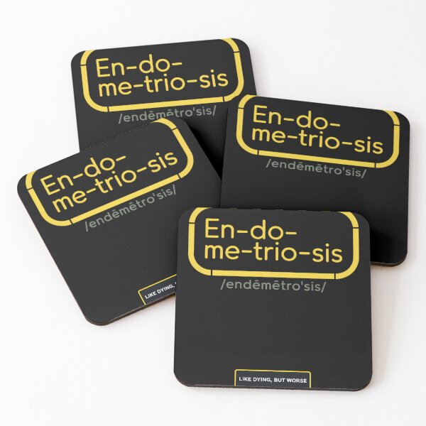 Item preview, Endometriosis Awareness Yellow Ribbon Uterus Endometrium designed and sold by sterabamineh.