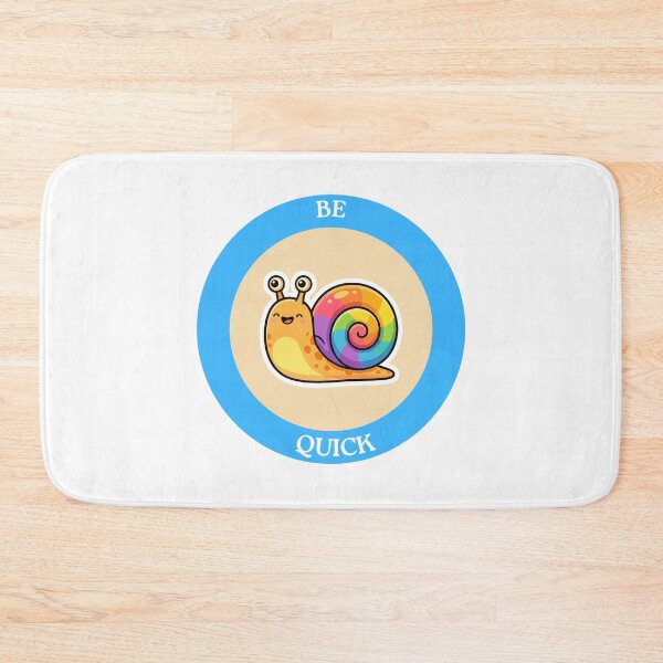 Item preview, Be Quick Snail - Cute Rainbow Snail in a Circle designed and sold by Love3Happy.