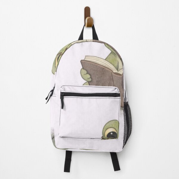 Item preview, Studious Frog Reading Book with Glasses designed and sold by jgvisualarts.