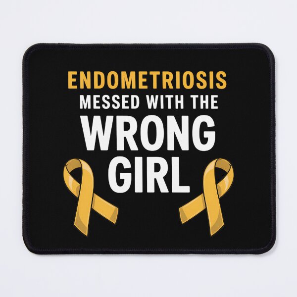 Item preview, Endometriosis Disease Awareness Survivor Yellow Ribbon designed and sold by sterabamineh.