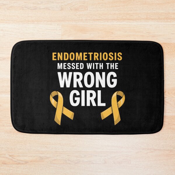 Item preview, Endometriosis Disease Awareness Survivor Yellow Ribbon designed and sold by sterabamineh.