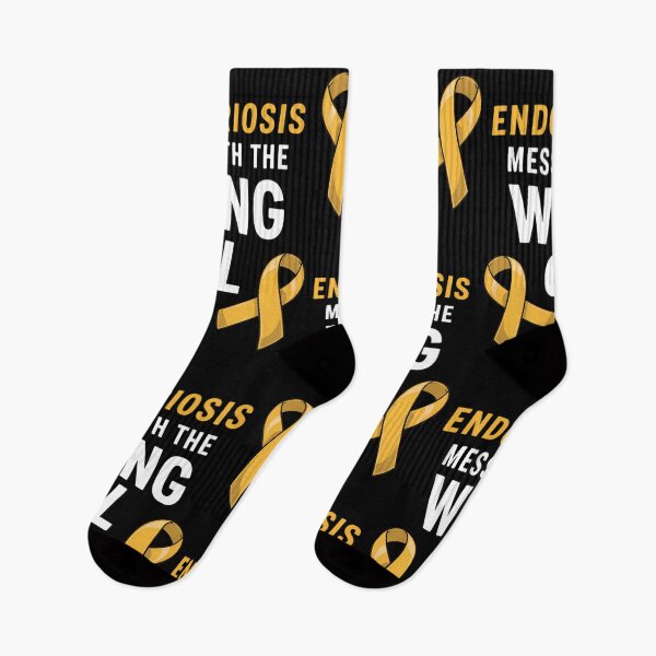 Item preview, Endometriosis Disease Awareness Survivor Yellow Ribbon designed and sold by sterabamineh.
