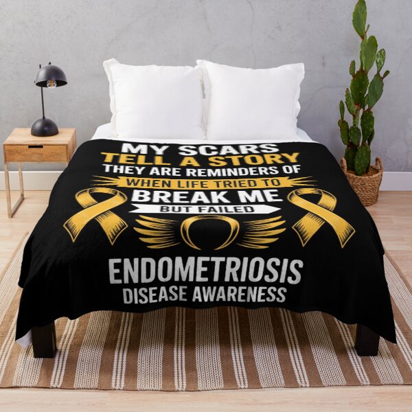 Item preview, Endometriosis Disease Awareness Survivor Ribbon designed and sold by sterabamineh.