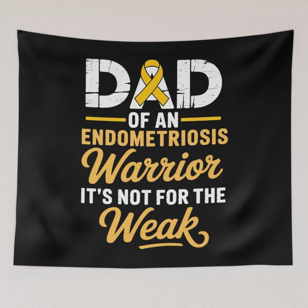 Item preview, Endometriosis Endo Survivor Dad Warrior designed and sold by sterabamineh.