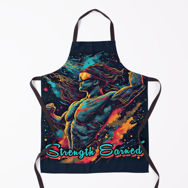 Item preview, Strength Earned – Explosive Athletic Fitness Motivation designed and sold by Neer arts.