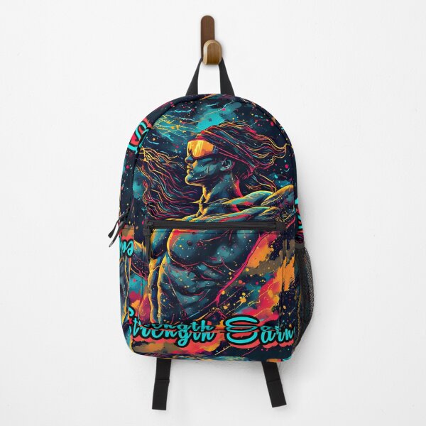 Item preview, Strength Earned – Explosive Athletic Fitness Motivation  designed and sold by Neer arts.
