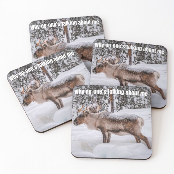 Item preview, Let's talk to the reindeer  designed and sold by kahisageeky.