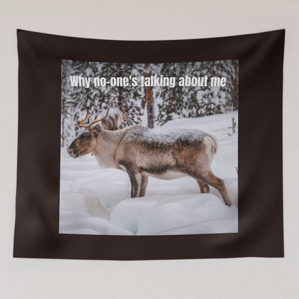 Item preview, Let's talk to the reindeer  designed and sold by kahisageeky.