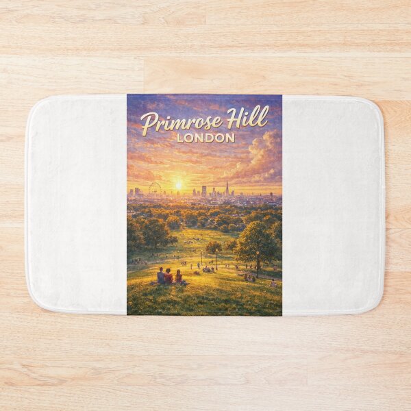 Item preview, Primrose Hill Sunset View Over London Skyline from Regent’s Park designed and sold by Places On Earth.