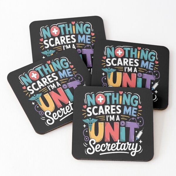 Item preview, Boldly Unyielding Nothing Scares Me Im A Unit Secretary designed and sold by SignaturalGen.