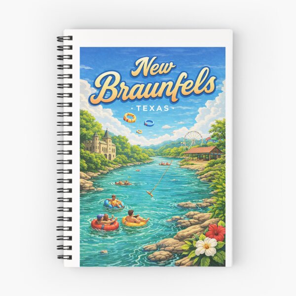 Item preview, New Braunfels Guadalupe River Float near Comal County Fairgrounds designed and sold by Places On Earth.