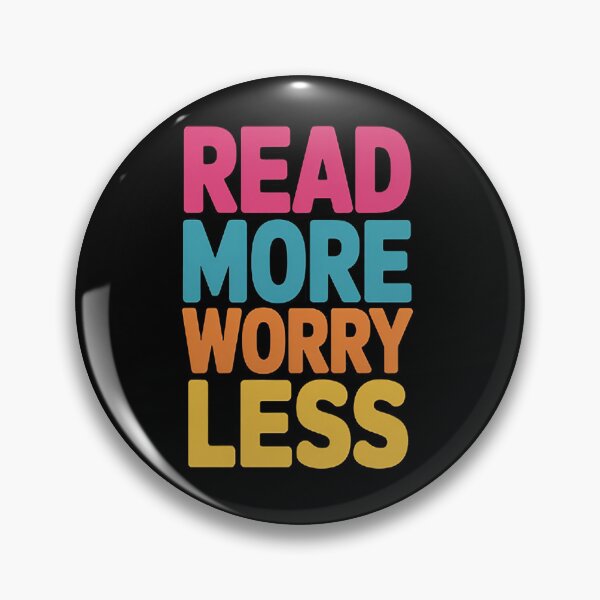 Item preview, Books Speak Read More Worry Less designed and sold by SignaturalGen.