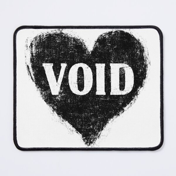 Item preview, Void Heart – Dark Grunge Anti Love Design designed and sold by VilnaArtPrints.