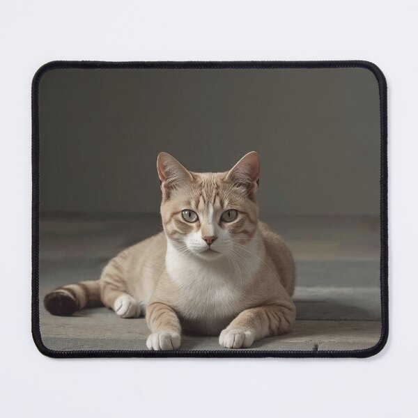 Item preview, Japanese Bobtail_Hoshiko | Calm Grounded Presence Cat Art | ArtivaNest Pet Verse designed and sold by ArtivaNest.