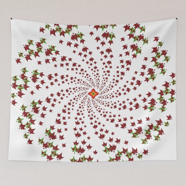 Item preview, Earth Fire Spiral Geometric Art designed and sold by OIL Pattern Design .