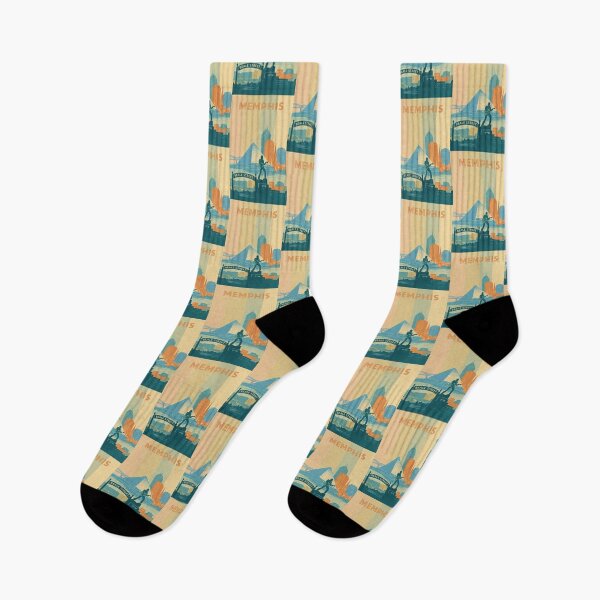 Item preview, Memphis Skyline with Beale Street and Mississippi River Views designed and sold by Places On Earth.