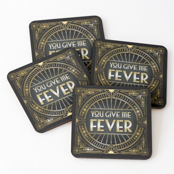 Item preview, Passion. Love. You Give Me Fever. Art deco. Gold. designed and sold by Sandra Brezina.