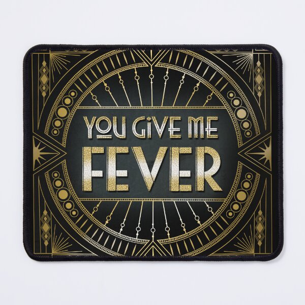 Item preview, Passion. Love. You Give Me Fever. Art deco. Gold. designed and sold by Sandra Brezina.