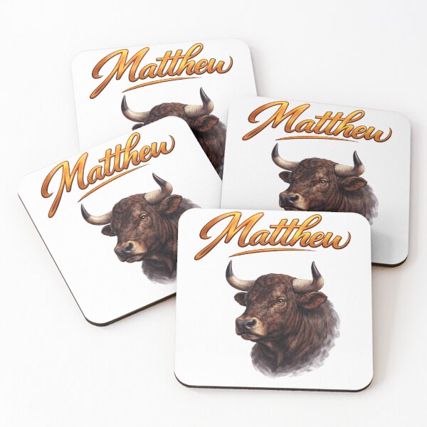 Item preview, Matthew Bull Zodiac — Strength and Stability of the Chinese Ox designed and sold by AlexLineArt.