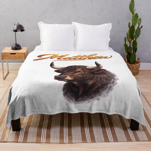 Item preview, Matthew Bull Zodiac — Strength and Stability of the Chinese Ox designed and sold by AlexLineArt.