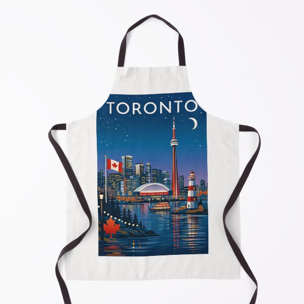 Item preview, Toronto Skyline Night Scene with CN Tower, Rogers Centre and Lighthouse designed and sold by Places On Earth.