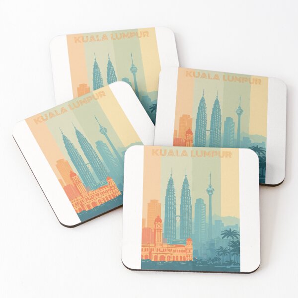 Item preview, Kuala Lumpur Skyline with Petronas Towers and Sultan Abdul Samad Building designed and sold by Places On Earth.