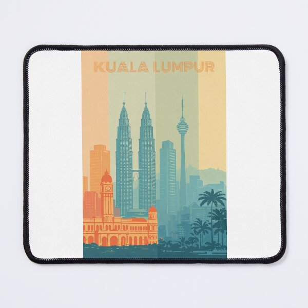 Item preview, Kuala Lumpur Skyline with Petronas Towers and Sultan Abdul Samad Building designed and sold by Places On Earth.