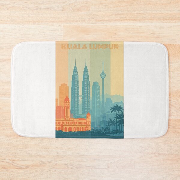 Item preview, Kuala Lumpur Skyline with Petronas Towers and Sultan Abdul Samad Building designed and sold by Places On Earth.