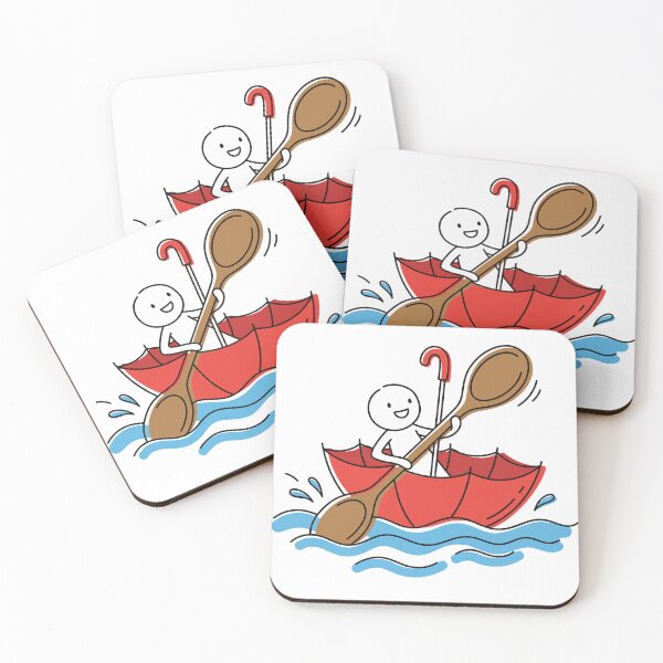 Item preview, Staying Afloat Umbrella designed and sold by salsasell.