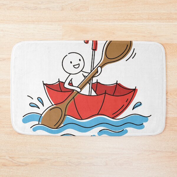 Item preview, Staying Afloat Umbrella designed and sold by salsasell.