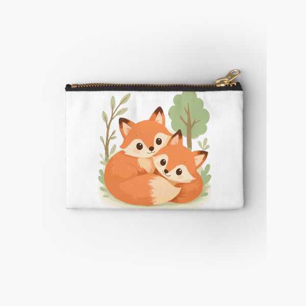 Item preview, Cute fox couple in the forest designed and sold by Pineapple-Tree.