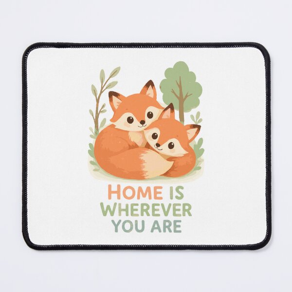 Item preview, Cute fox couple in the forest designed and sold by Pineapple-Tree.