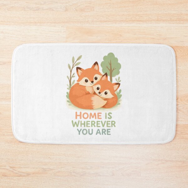 Item preview, Cute fox couple in the forest designed and sold by Pineapple-Tree.