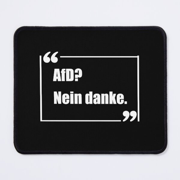 Item preview, AfD? No thanks – For democracy designed and sold by Sunset Syndicate.