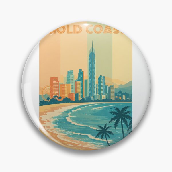 Item preview, Gold Coast City View with Q1 Tower and Curving Beachfront designed and sold by Aryabek.