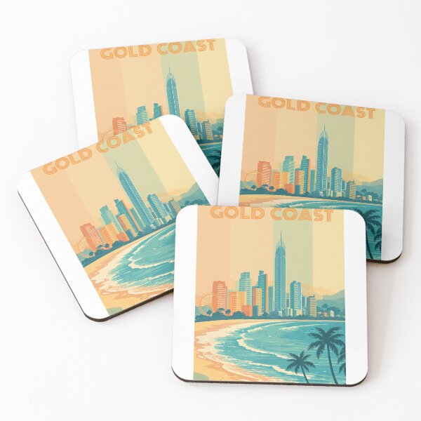 Item preview, Gold Coast City View with Q1 Tower and Curving Beachfront designed and sold by Aryabek.