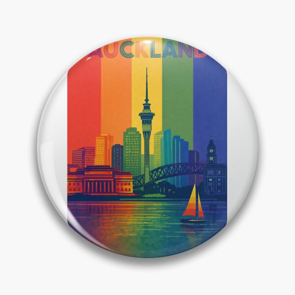 Item preview, Auckland Harbour View with Sky Tower and Ferry Building designed and sold by Aryabek.