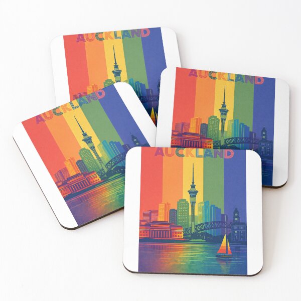 Item preview, Auckland Harbour View with Sky Tower and Ferry Building designed and sold by Aryabek.