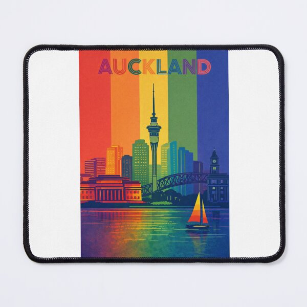 Item preview, Auckland Harbour View with Sky Tower and Ferry Building designed and sold by Aryabek.
