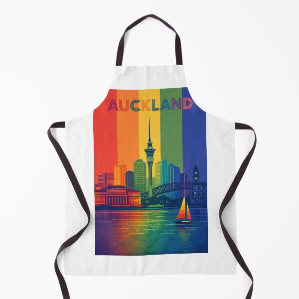 Item preview, Auckland Harbour View with Sky Tower and Ferry Building designed and sold by Aryabek.