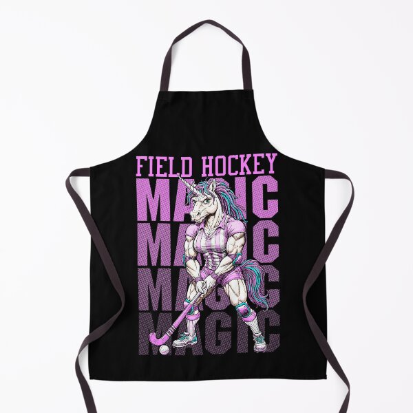 Item preview, Field Hockey Player Woman Funny Magic Unicorn Girl designed and sold by GrandeDuc.