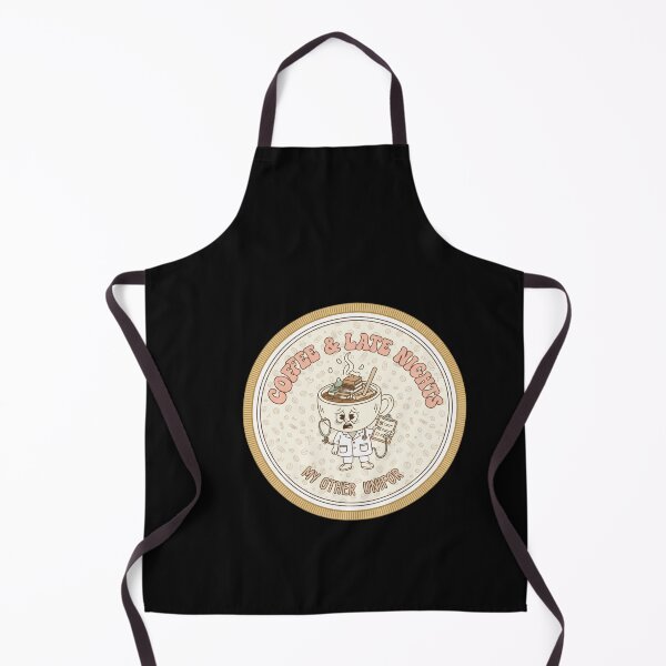 Item preview, Coffee and Late Nights Funny Medical Student Uniform Art designed and sold by medoutfits.