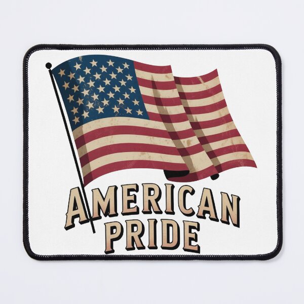 Item preview, Vintage American Pride Flag Day Americana Shirt designed and sold by KapiPrint.