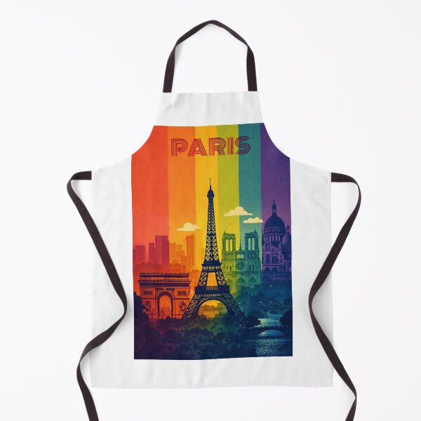 Item preview, Paris Skyline with Eiffel Tower, Notre-Dame, Arc de Triomphe and Sacré-Cœur designed and sold by Aryabek.