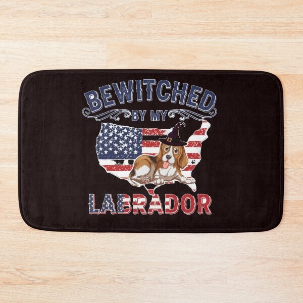 Item preview, Bewitched By My Labrador - Funny Dog Lover USA Flag designed and sold by zbigniewcz.